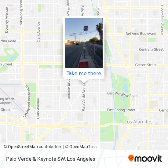 Palo Verde & Keynote SW map