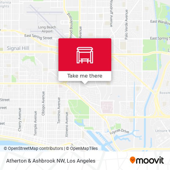 Atherton & Ashbrook NW map