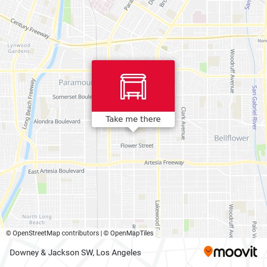 Mapa de Downey & Jackson SW