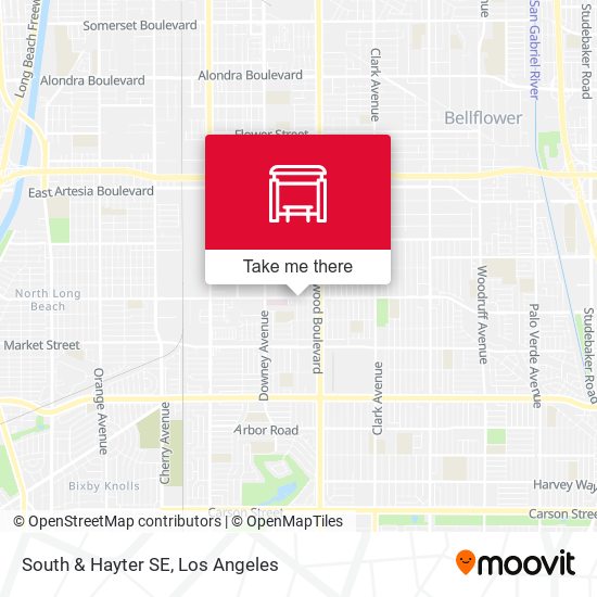Mapa de South & Hayter SE