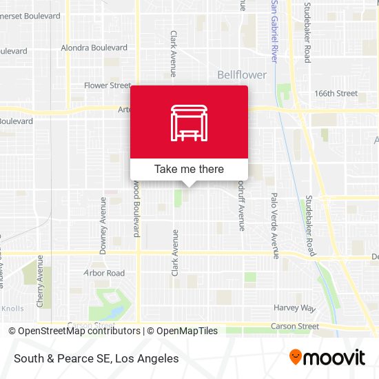 Mapa de South & Pearce SE