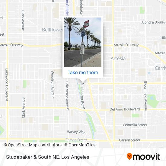 Studebaker & South NE map