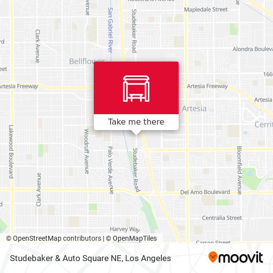 Studebaker & Auto Square NE map