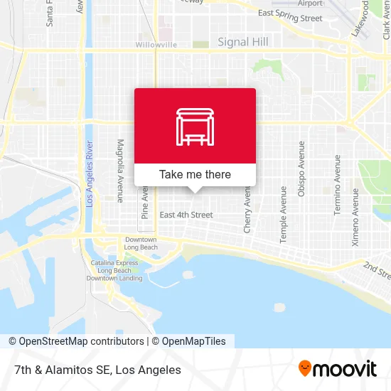7th & Alamitos SE map
