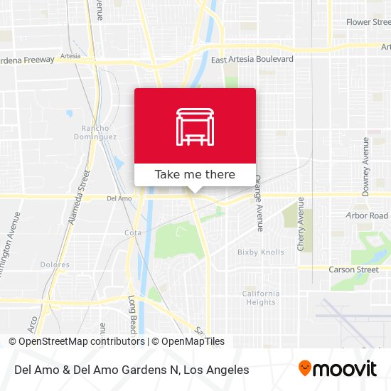 Del Amo & Del Amo Gardens N map