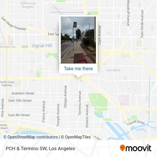 PCH & Termino SW map