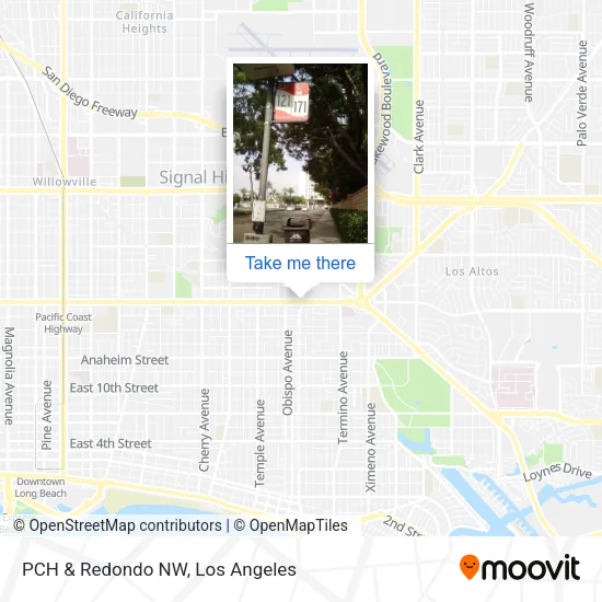 PCH & Redondo NW map