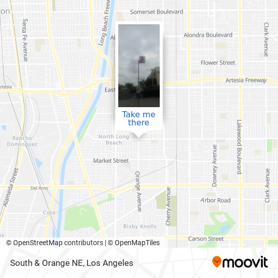 Mapa de South & Orange NE