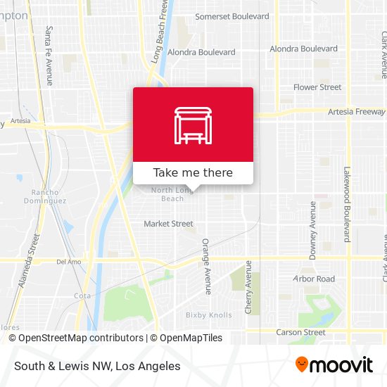 Mapa de South & Lewis NW