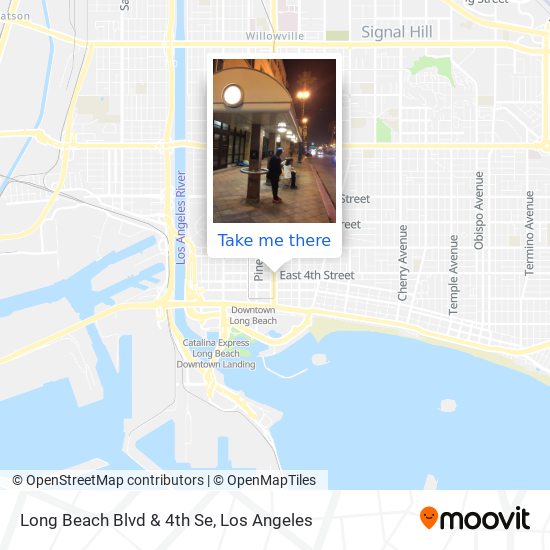 Long Beach Blvd & 4th Se map