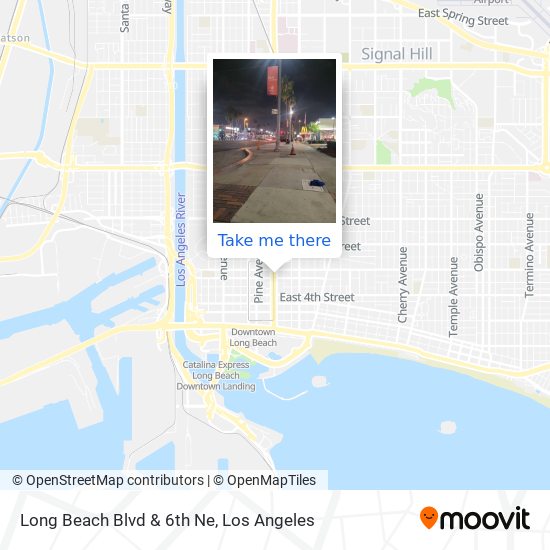 Long Beach Blvd & 6th Ne map