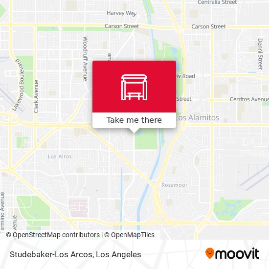 Studebaker-Los Arcos map