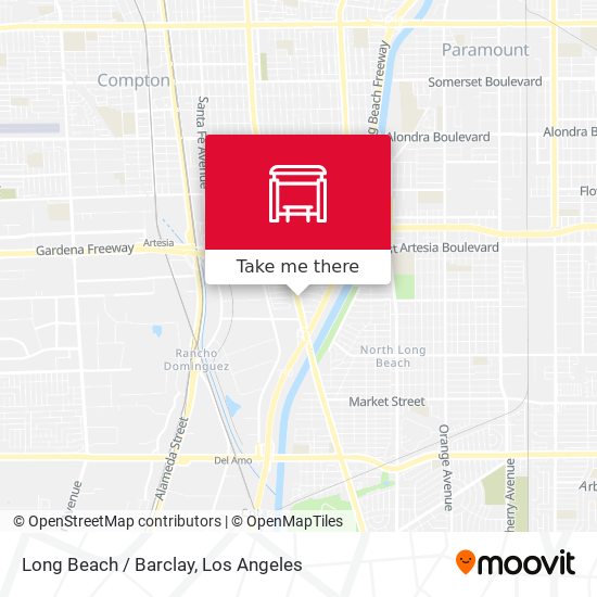 Mapa de Long Beach / Barclay