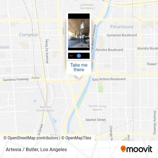 Artesia / Butler map