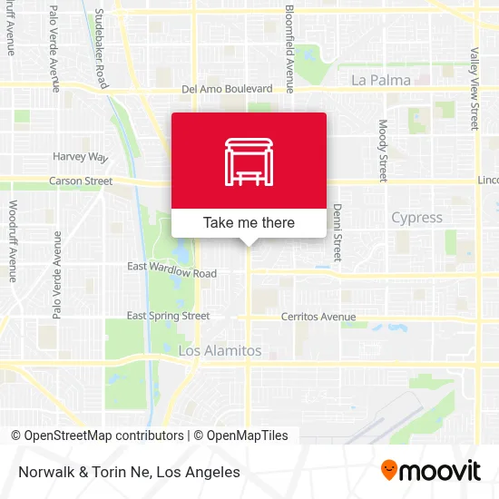 Norwalk & Torin Ne map