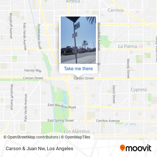Mapa de Carson & Juan Nw