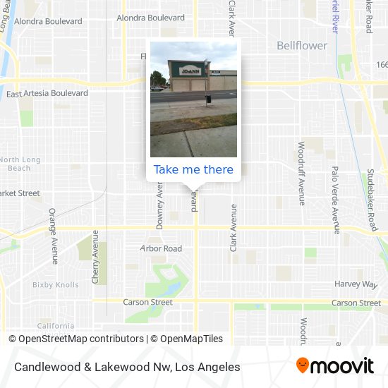 Candlewood & Lakewood Nw map