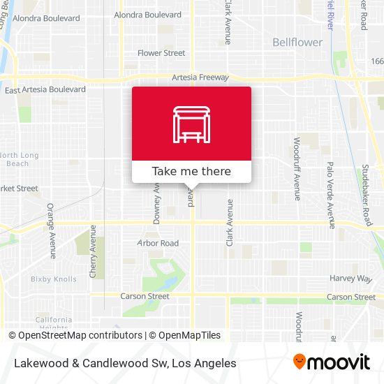 Mapa de Lakewood & Candlewood Sw