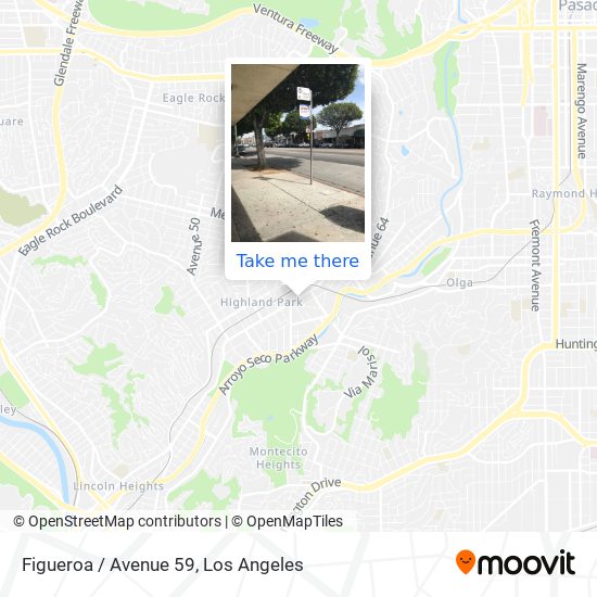 Figueroa / Avenue 59 map