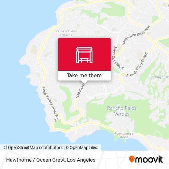 Mapa de Hawthorne / Ocean Crest