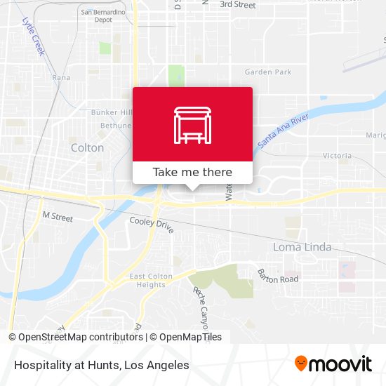 Mapa de Hospitality at Hunts