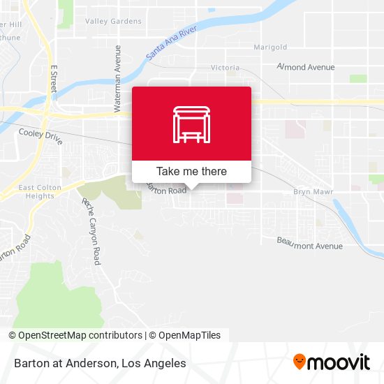 Mapa de Barton at Anderson