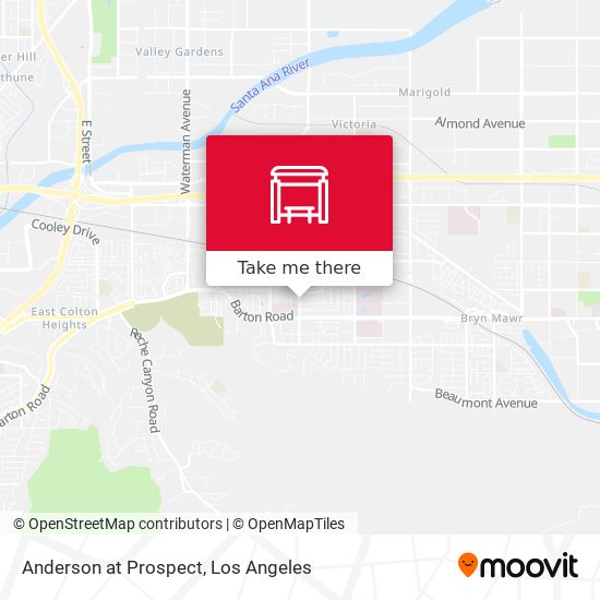 Mapa de Anderson at Prospect