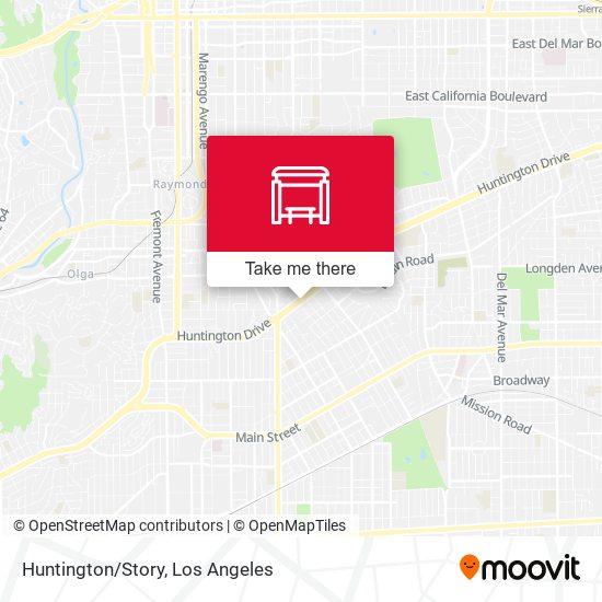 Huntington/Story map