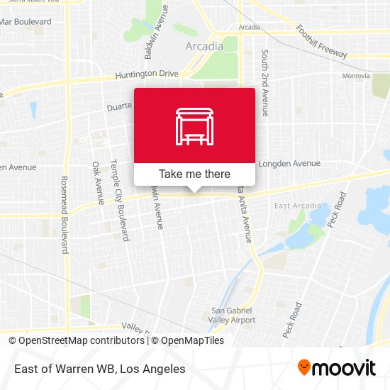 Mapa de East of Warren WB