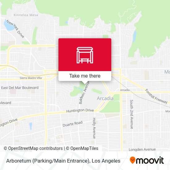 Arboretum (Parking / Main Entrance) map