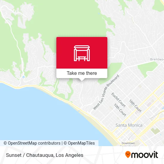Sunset / Chautauqua map