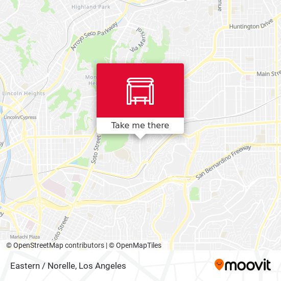 Mapa de Eastern / Norelle