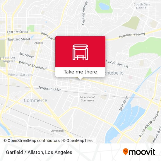 Mapa de Garfield / Allston