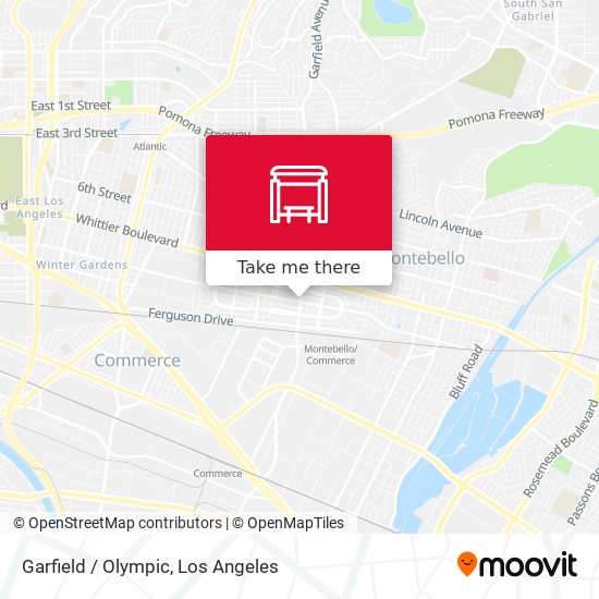 Garfield / Olympic map