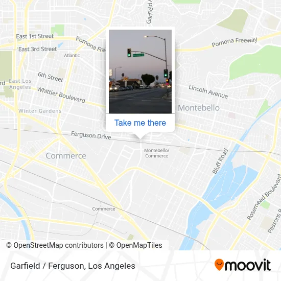 Garfield / Ferguson map