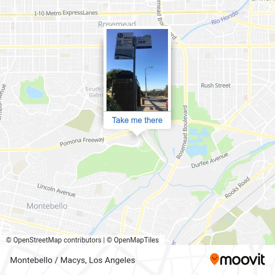 Montebello / Macys map