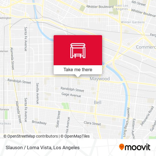 Mapa de Slauson / Loma Vista