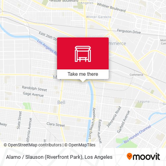 Alamo / Slauson (Riverfront Park) map