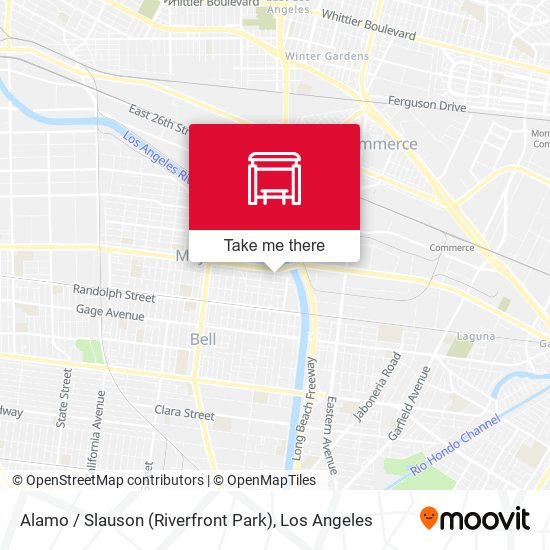 Mapa de Alamo / Slauson (Riverfront Park)