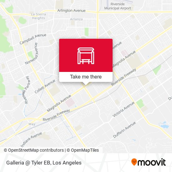 Galleria @ Tyler EB map