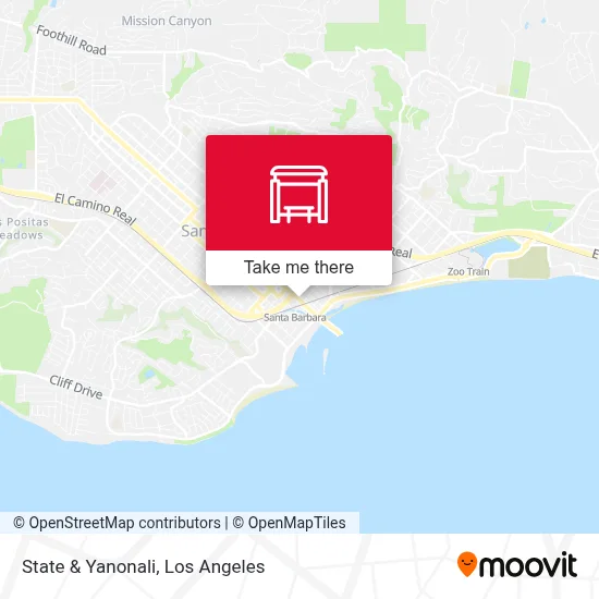 State & Yanonali map