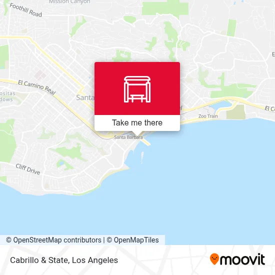 Cabrillo & State map