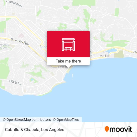 Cabrillo & Chapala map