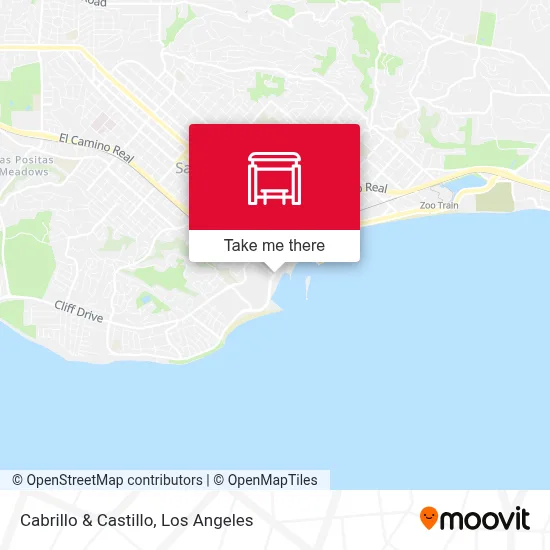 Cabrillo & Castillo map