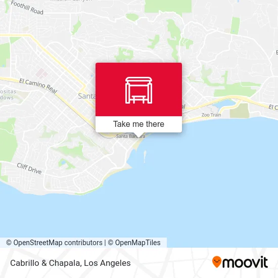 Cabrillo & Chapala map