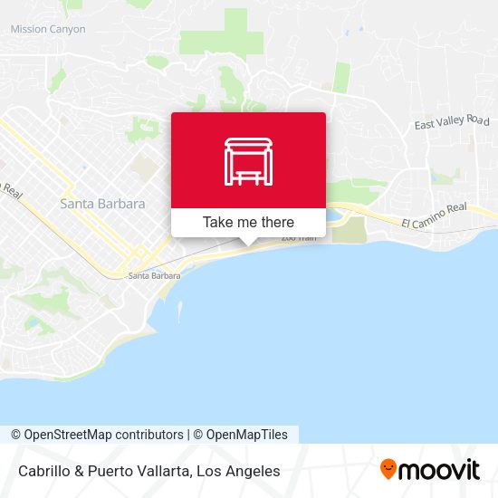 Cabrillo & Puerto Vallarta map