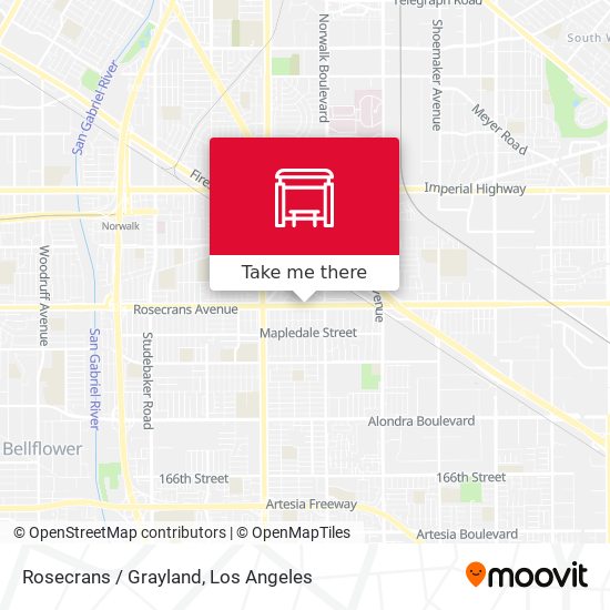 Mapa de Rosecrans / Grayland