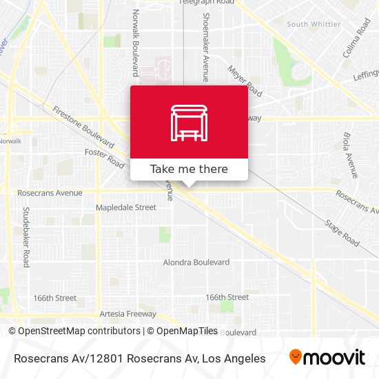 Rosecrans Av / 12801 Rosecrans Av map