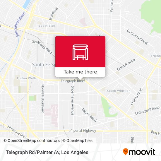 Mapa de Telegraph Rd/Painter Av