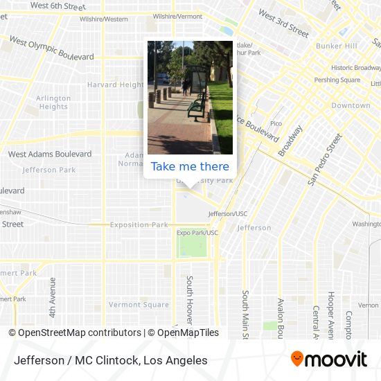 Jefferson / MC Clintock map